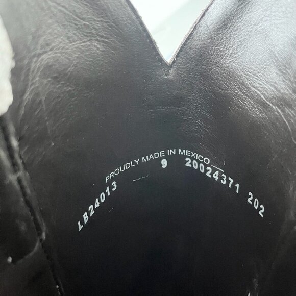 Lane SMOKESHOW White Womens Cowboy Boots 9 Leather Western Style Cowgirl Tall - Picture 11 of 13